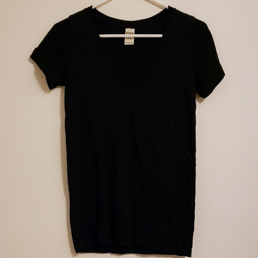 PINK v-neck tee